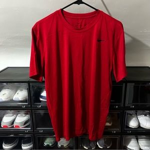🔥: Nike • Dri-fit • Red • Shirt • Large